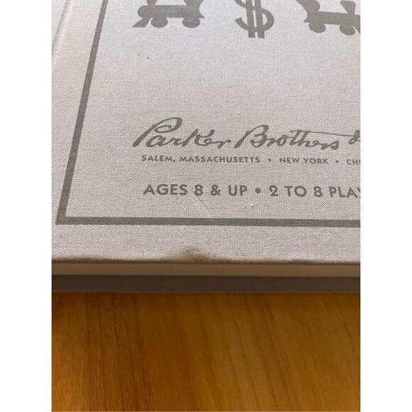 Monopoly Vintage Bookshelf Edition Book Box Grey - Picture 9 of 9